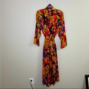 Victoria’s Secret Gold Label Vintage Silk Robe. Glamorous Silk Robe.